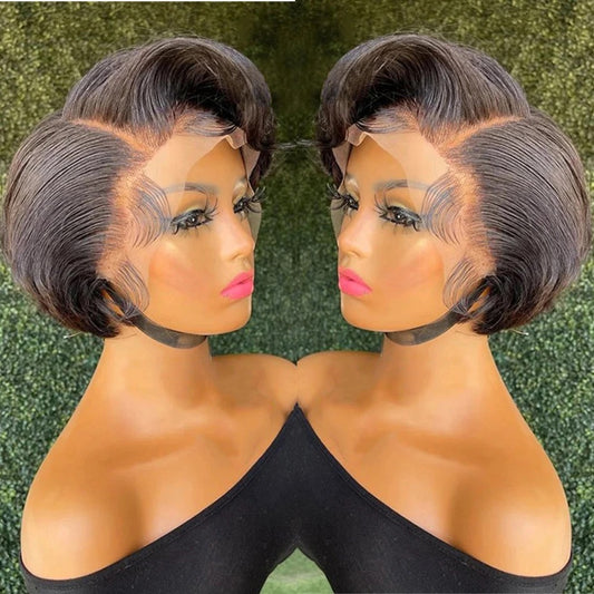 Halley cut ( pixel cut wig)