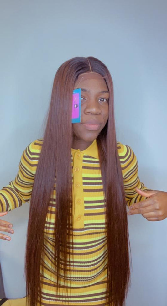 TOFFEE BROWN ( BONE STRAIGHT)