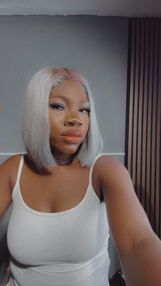 GREY BOB