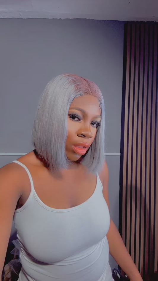 GREY BOB