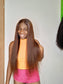 Caramel silky straight