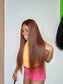 Caramel silky straight