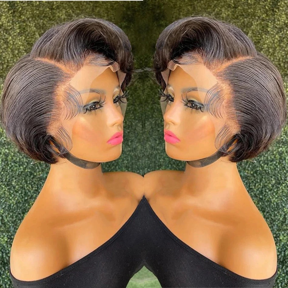 Halley cut ( pixel cut wig)