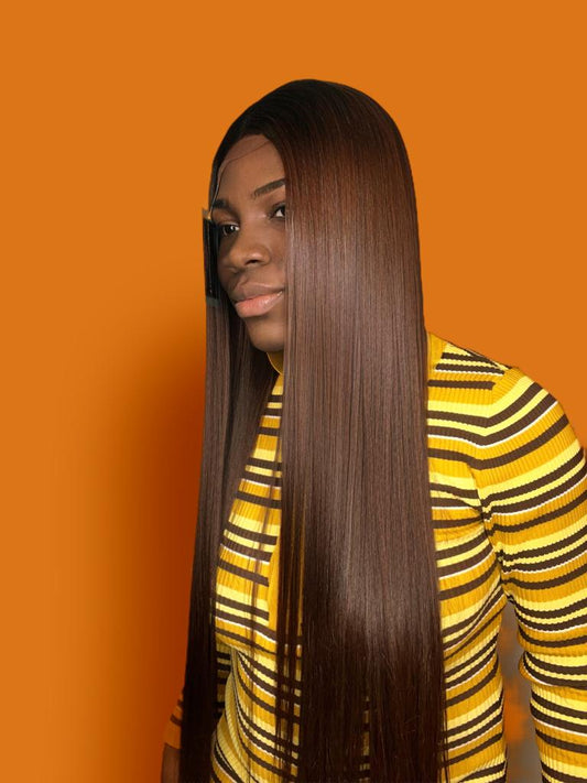 TOFFEE BROWN ( BONE STRAIGHT)