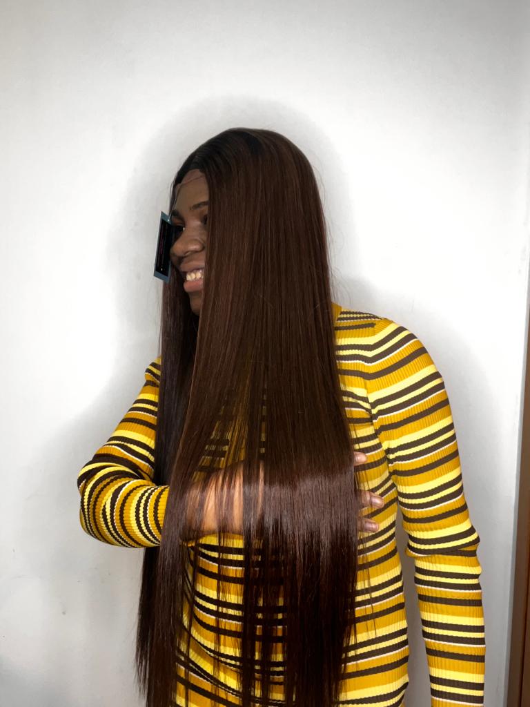 TOFFEE BROWN ( BONE STRAIGHT)