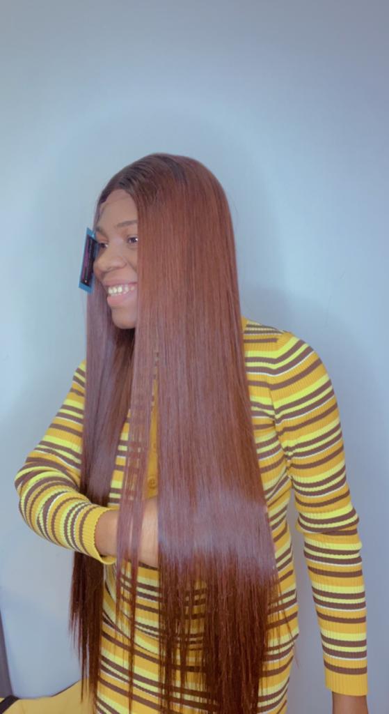TOFFEE BROWN ( BONE STRAIGHT)